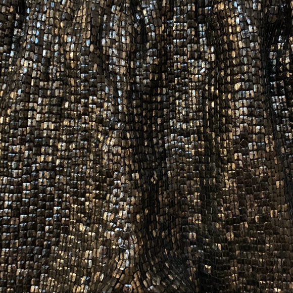 Lovers + Friends Black Sequin Gunmetal QUINN Short - Picture 11 of 13